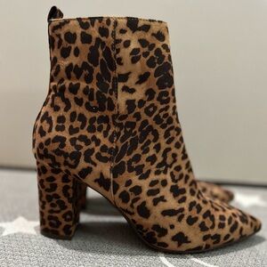 Animal Print booties